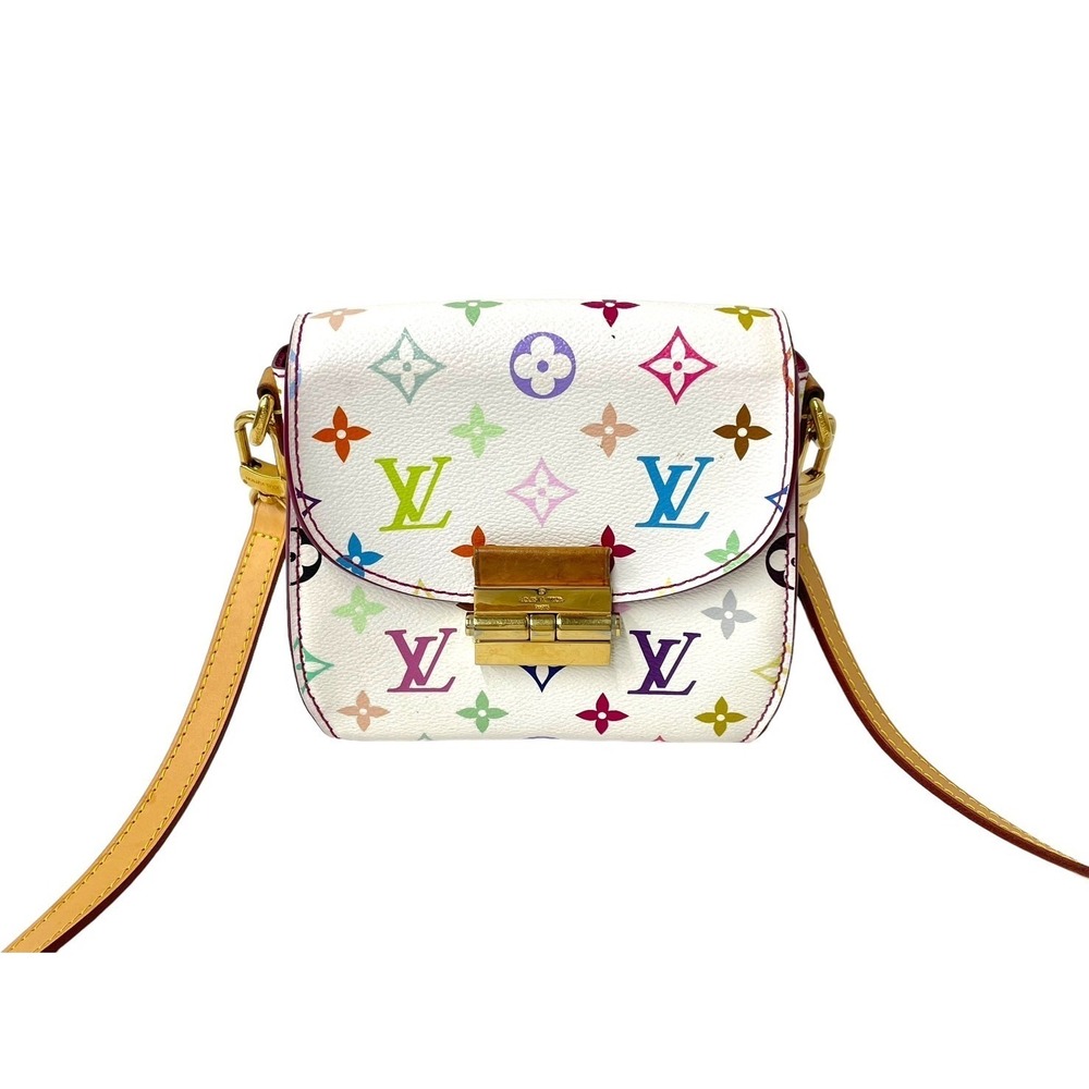 Louis Vuitton Heartbreaker Multicolore White Shoulder Bag Multicolor Monogram